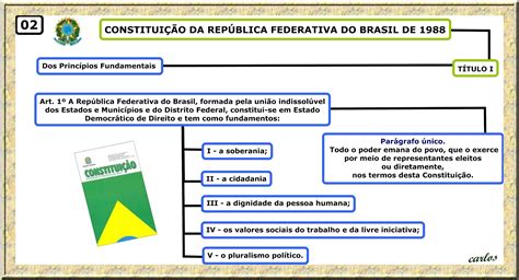 princípios fundamentais da república federativa do brasil